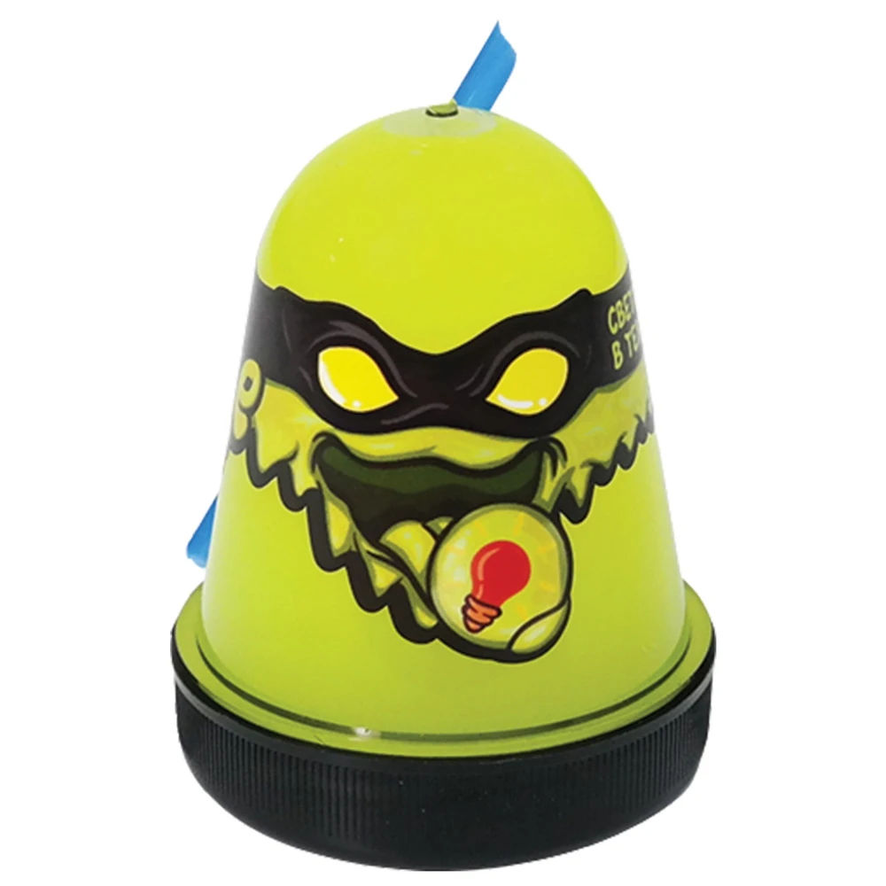 Slime Ninja glowing in the dark 130 g MAGIC WORLD Antistress Gifts Hobbies Baby Kids Birthday Toys for children Modeling Clay Learning Education |