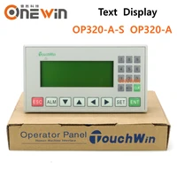 touchwin xinje op320 a s op320 a text display support stn lcd single color 20 keys support 232 485 communications ports