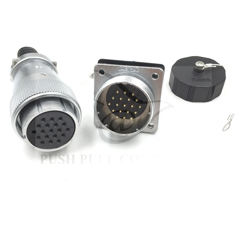 Оригинальный разъем Weipu WS32 TQ + Z 4 6 8 10 10B 11 12 13 19 Pin женский вилка кабеля в рукаве