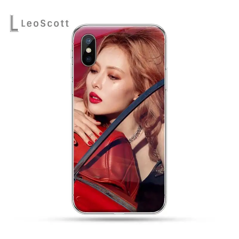 

Kim Hyuna koeran kpop singer Phone Case For iphone 12 5 5s 5c se 6 6s 7 8 plus x xs xr 11 pro max mini luxury shell funda