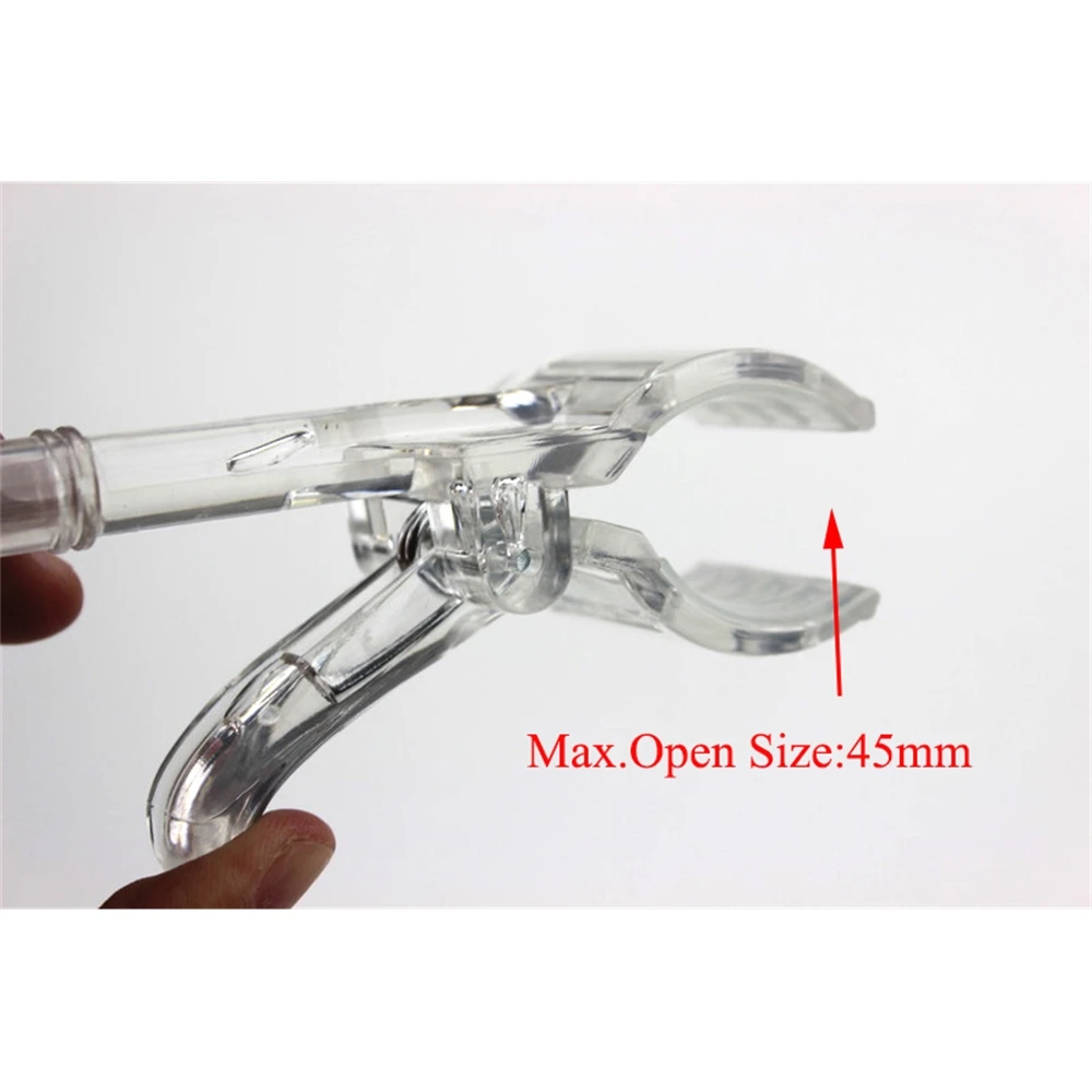 Большой пластиковый популярный зажим для супермаркета знака цена карточка