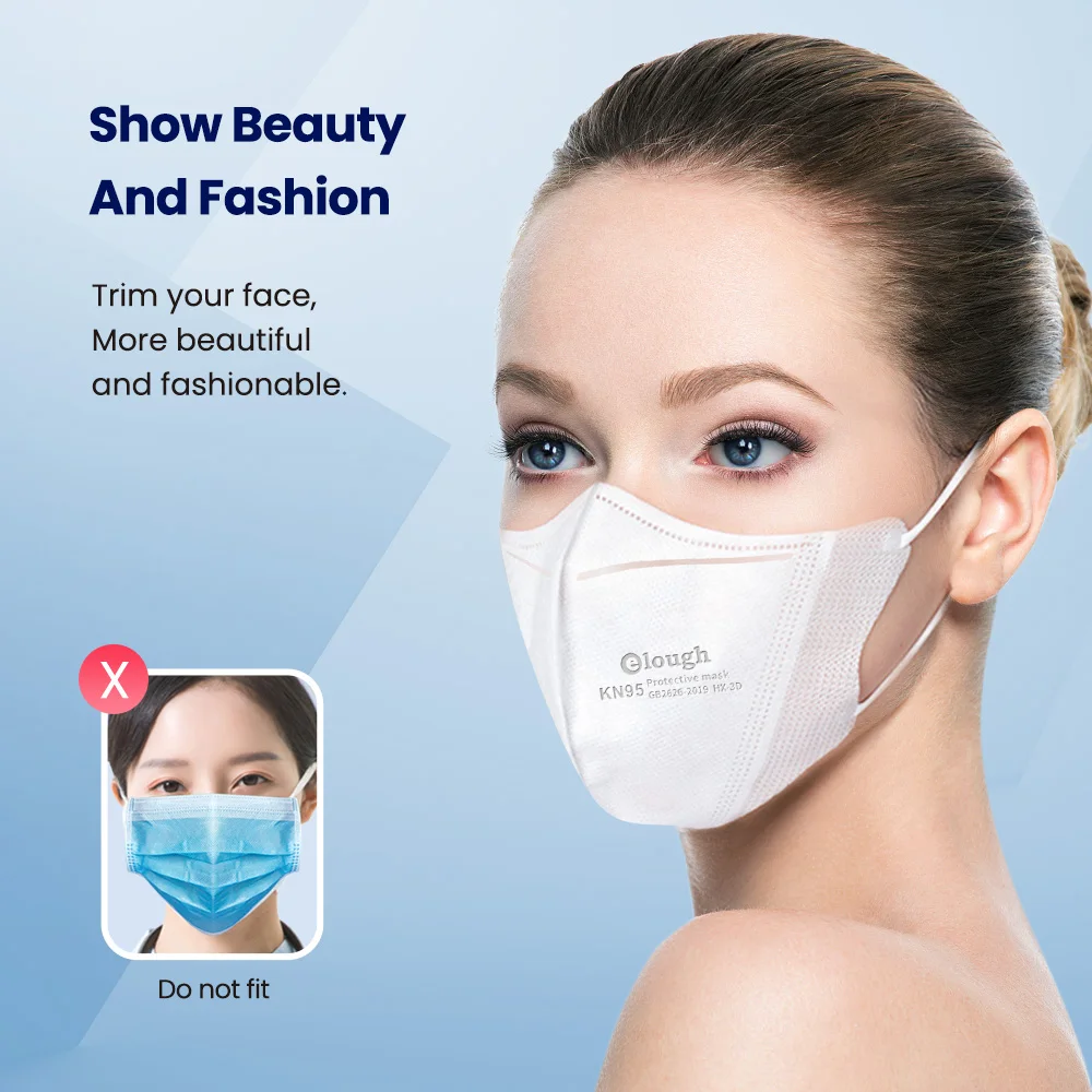 ffp2 mascarillas kn95 certificadas ffp2mask 4 layer mask reusable face fpp2 proteccion facial mascara 3D ffpp2 masque | Безопасность и