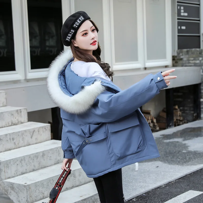 

Winter clothes cotton clothing women's winter new loose loose thick cotton clothing