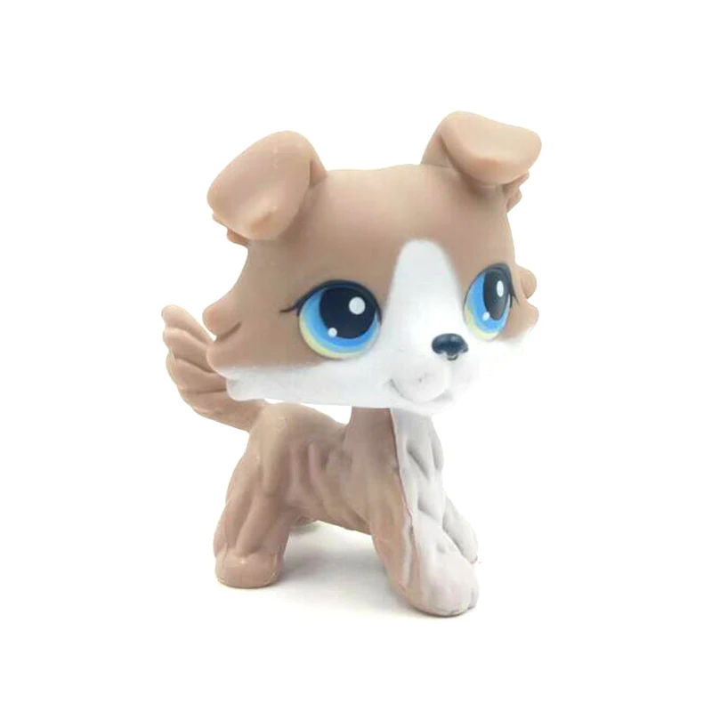 LPS кошка старые оригинальные игрушки для животных собак #67 серый и белый колли с