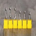 10 шт. хвостовик AAA 4 мм 5 мм 6 мм 18 дюйма высококачественные карбидные Фрезы с ЧПУ с одной канавкой КОНЦЕВЫЕ ФРЕЗЫ инструменты фрезы CEL 3-52 мм