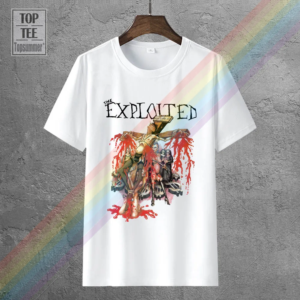 

The Exploited Jesus Is Dead Punk Rock Retro Vintage Hipster Unisex T Shirt 1406