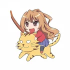 13*12 см Windows Toradora Fine Decal Стикеры для автомобиля ноутбука солнцезащитный водонепроницаемый для JDM SUV RV Decoration KK