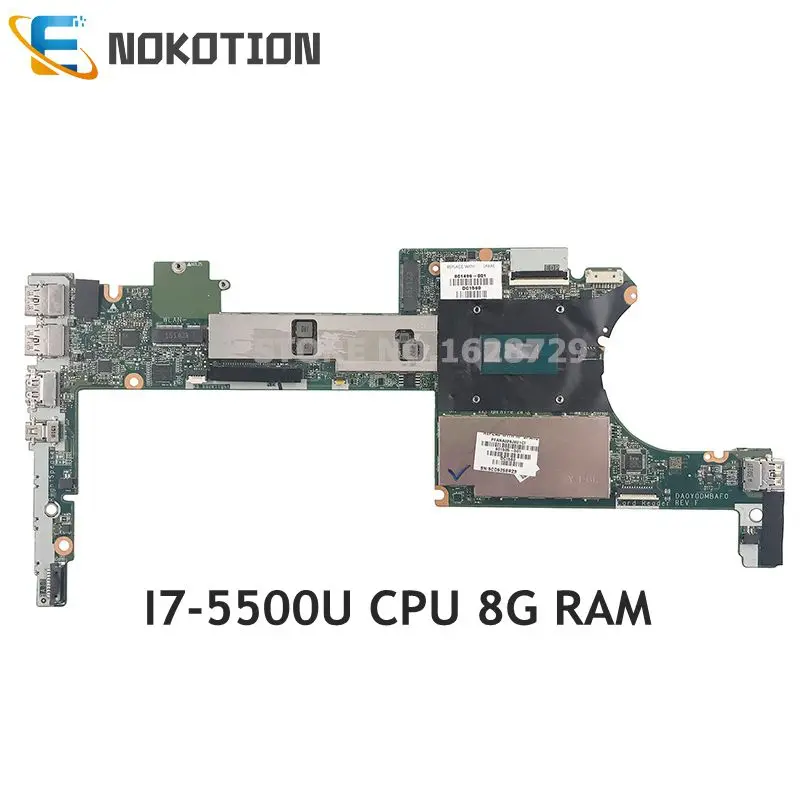 Материнская плата NOKOTION 801505 501 001 для ноутбука HP Spectre X360 G1 13 4000 4003DX системная DA0Y0DMBAF0 i7