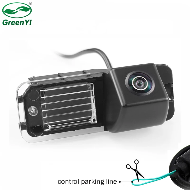 HD Starlight ночное видение CCD объектив рыбий глаз Автомобильная камера заднего вида