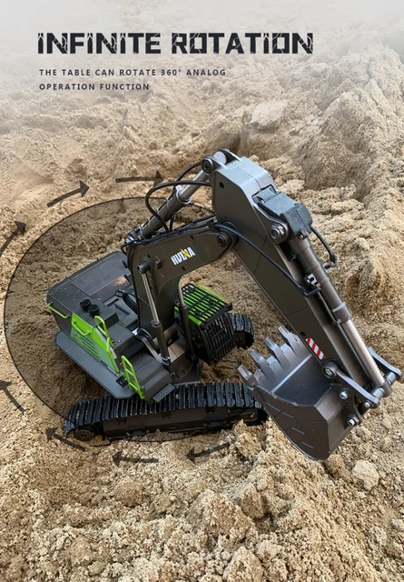 Huina 1593 RC EXCAVATOR – Huina Construction Toys