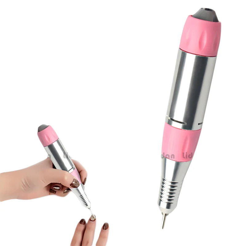 

220V Nail drill machine For Women DIY Nail art Polisher Grinding with bits Electric manicure cutters Drill Pedicure Files Tools