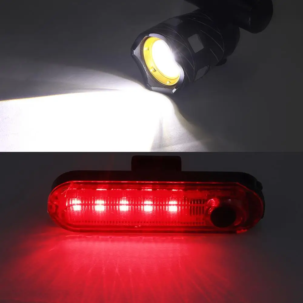 Дешево Proster USB Перезаряжаемый светодиодный фонарь для велосипеда, комплект фары горного велосипеда, фары для дорожного велосипеда, детский фонарь ... Продажа Proster USB Перезаряжаемый светодиодный фонарь для велосипеда, комплект фары горного велосипеда, фары для дорожного велосипеда, детский фонарь ...
