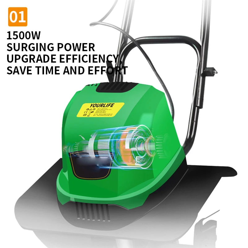 Микро культиватор электрический маленький рыхлитель почвы для дома сада Овощной