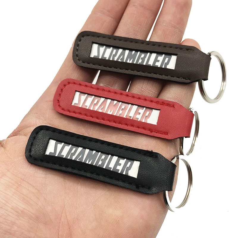 Для скремблера 1200XC брелок для ключей кожаный модный металлический мотоцикла |