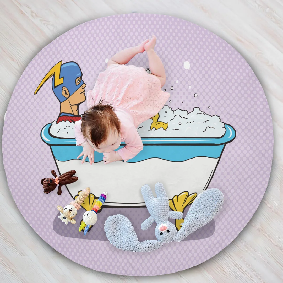 Супер мягкое плюшевое фланелевое одеяло для ванной комнаты с суперменом героем