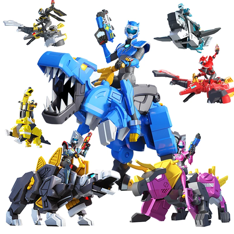 

YL Fantasy Mission Force Super Dinosaur Power Mech комбинированный робот-трансформер