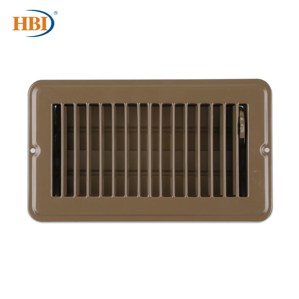 HBI 4 &quotx 8&quot коричневый Напольный Воздушный регистратор напольный диффузор с