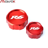 front brake clutch fluid reservoir cover cap for yamaha yzfr6 yzf r6 yzf r6 2010 2021 2020 2019 2018 2017 motorcycle accessories