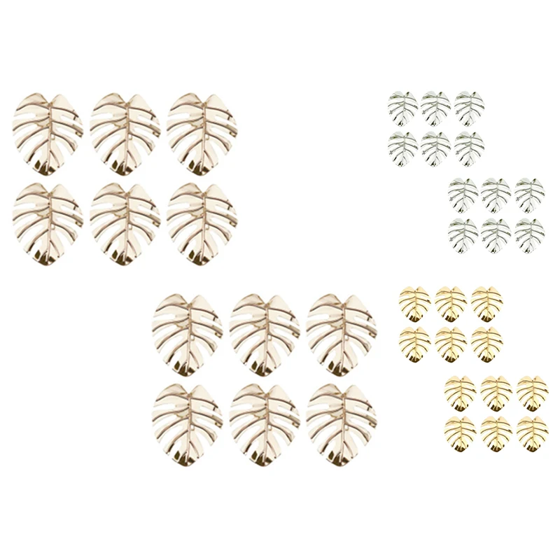 

12Pcs/Set Napkin Rings Set Leaves Napkin Ring Holders Decorative Napkin Buckle Wedding Party Dinner Table Decoration