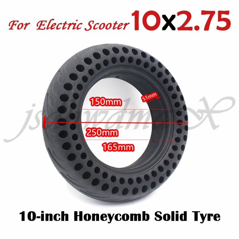 

10x2.75 Solid Tyre 10 Inch Thickening To Prevent Puncture Tire for NINEBOT MiniPRO Scooter Xiaomi Mini Non-Pneumatic Tyre