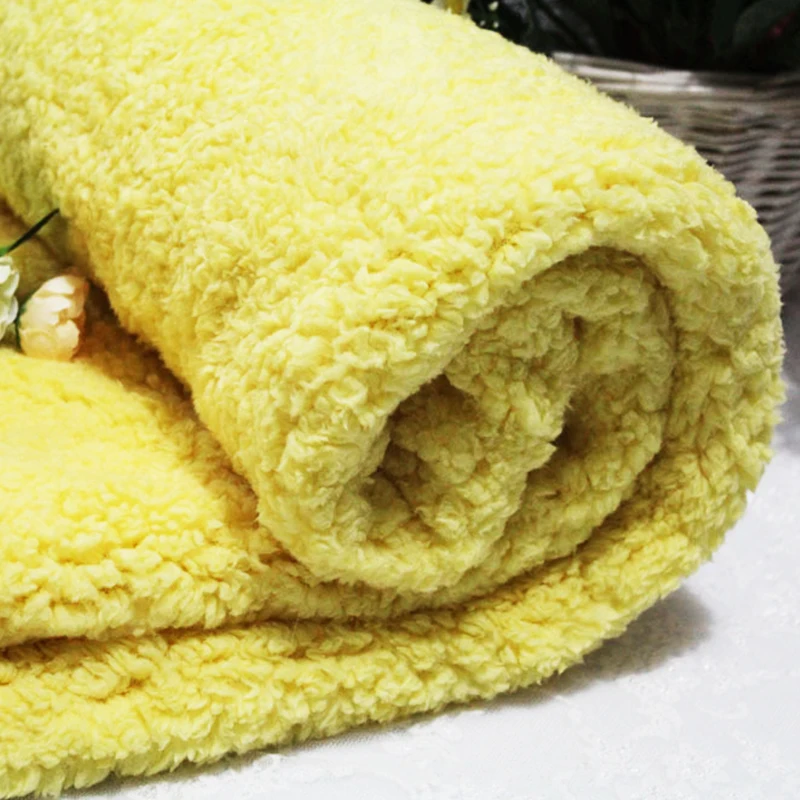 Мягкая бархатная ткань из ягненка плюшевая теплая кукла одежда для домашних