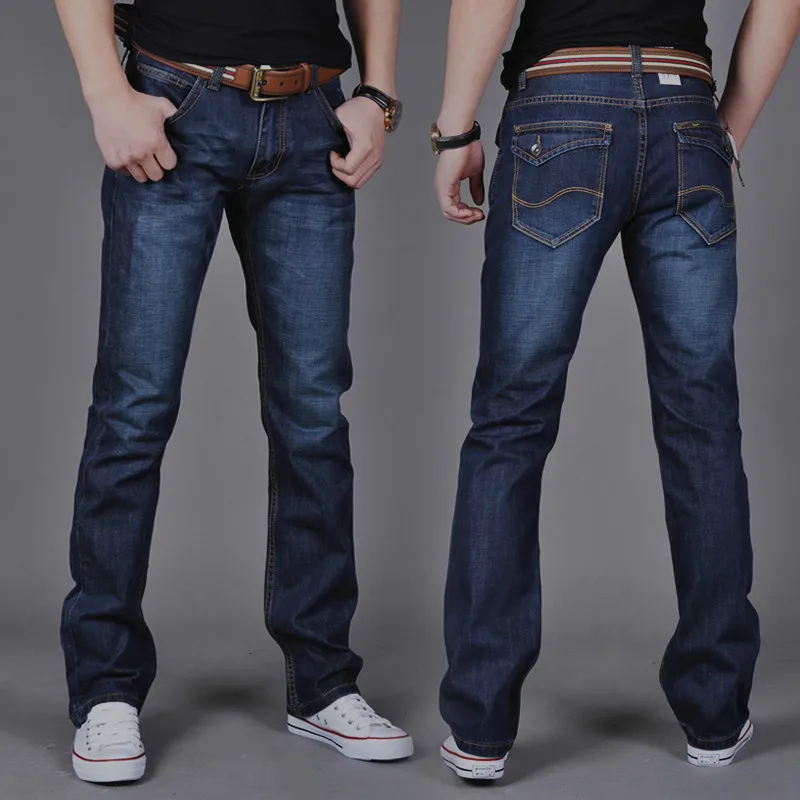 Men's Long Pants 2021 New Hot Selling Men Jeans Casual Straight Slim Jeans Youth Fashion
