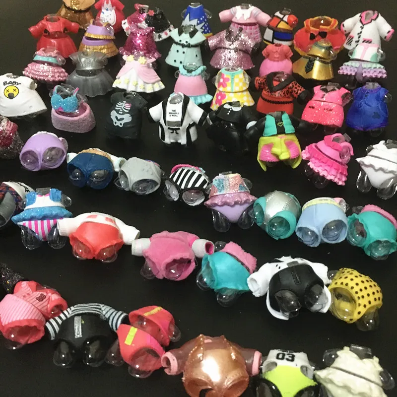 L.O.L. Сюрприз! Оригинальное платье 3 шт./лот костюмы для кукол 8 см подарок на день