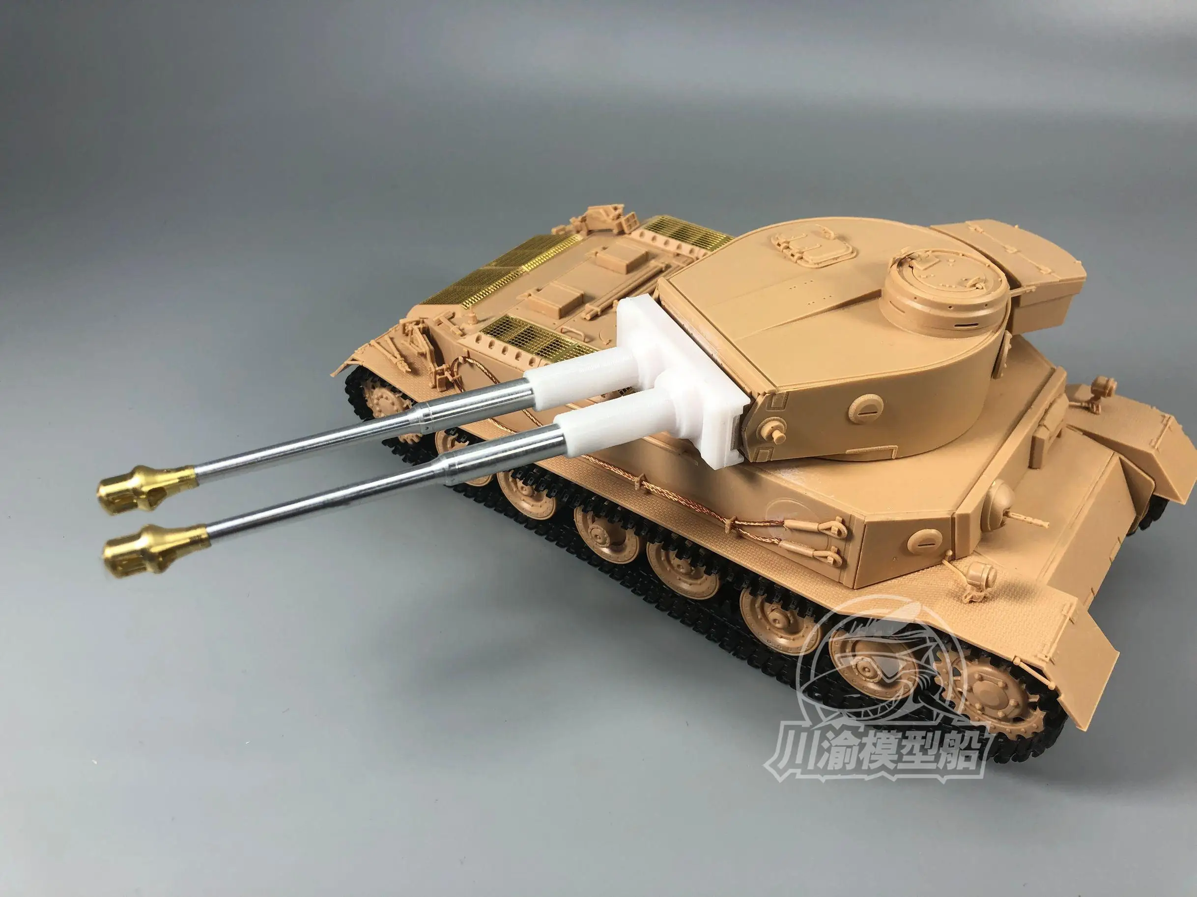 CYT012B Масштаб 1:35 немецкий Tiger P тяжелый танк металлический корпус для 35A023