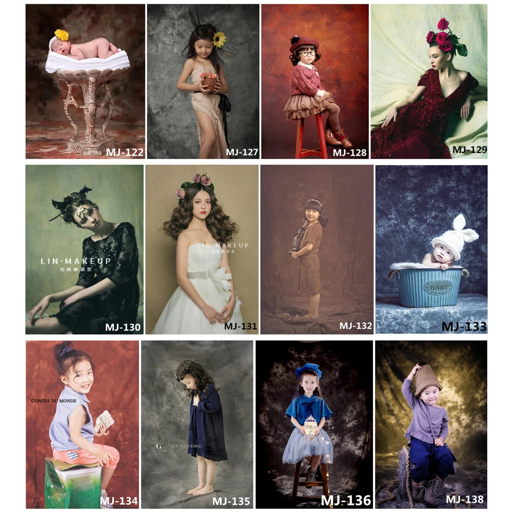 Муслиновый фон Powerwin для фотосъемки 2 х3 3 Х5 х6 м окрашенный хлопчатобумажный