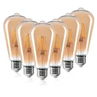 Винтасветильник лампа Эдисона E27 ST64, 4 Вт, 220 В, 6 шт.упаковка