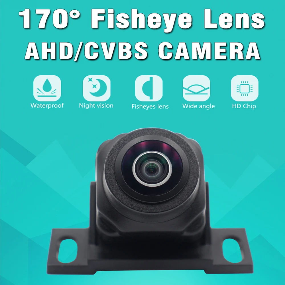 

1280x1080P 170 Degree Fisheye Lens Starlight Night Vision Vehicle Rear View Reverse Camera CCD Car Universal Camera