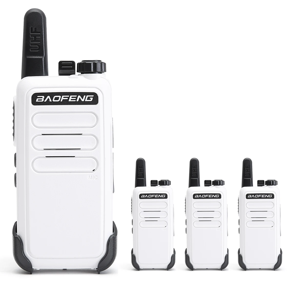 4 шт. Baofeng BF C9 мини рация 400 470 МГц UHF двухстороннее Радио bf 888s bf888s портативный VOX USB