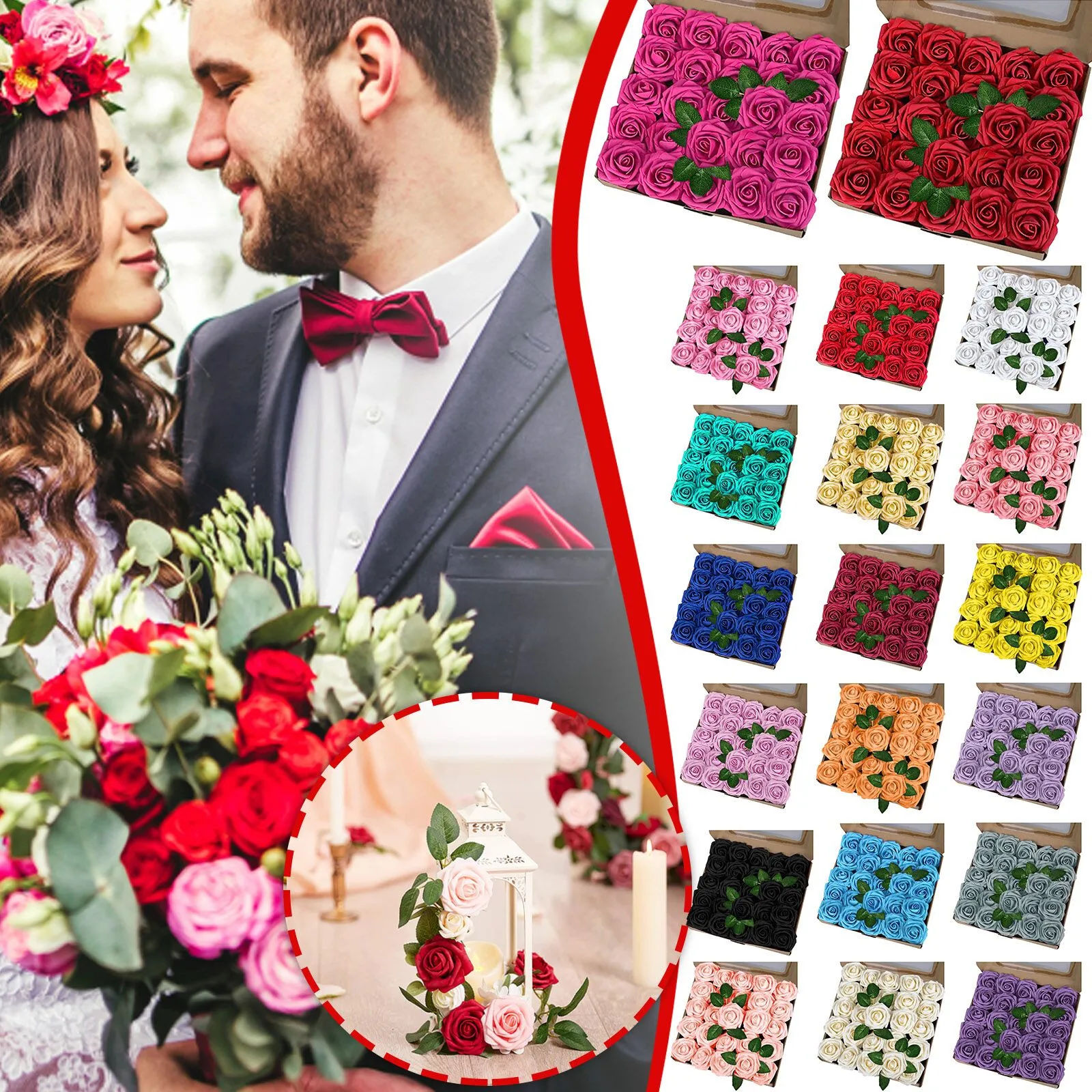 Ежедневный подарок сделай сам на День святого Валентина 25 шт. искусственный