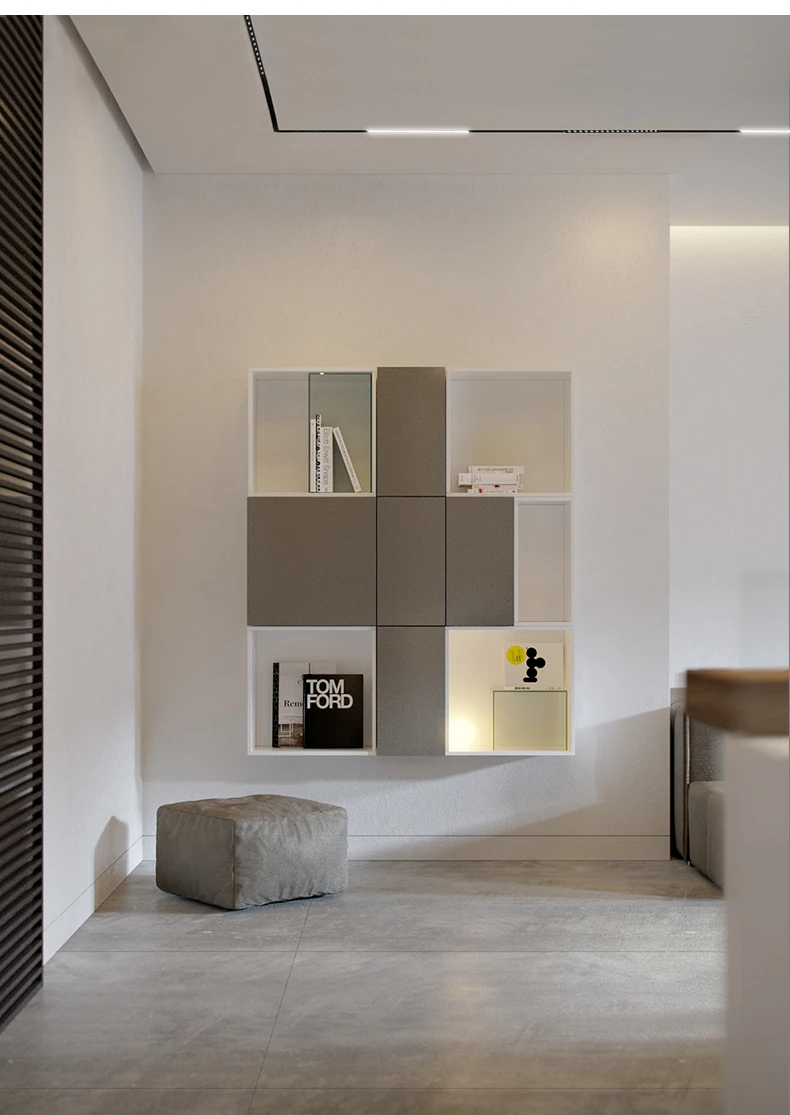 Новое поступление креативные алюминиевые встраиваемые направляющие 24 В длиной 34