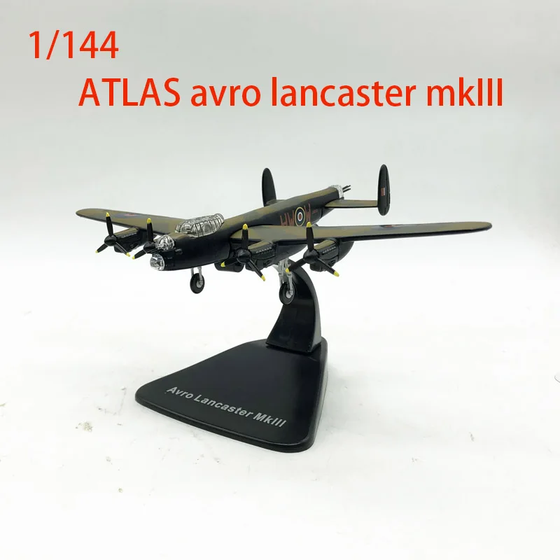 Модель самолета под давлением в масштабе 1/144 ATLAS Avro Lancaster MkIII коллекция самолетов