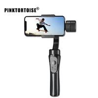 pinktortoise h4 smooth 3 axis handhelp gimbal flow stabilizer universal for smartphone