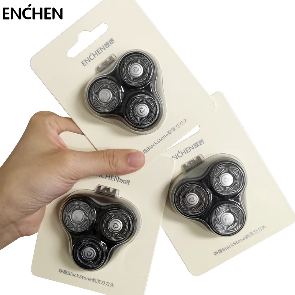 Сменная головка для электробритвы ENCHEN 1 шт. черный серебристый | Бытовая техника
