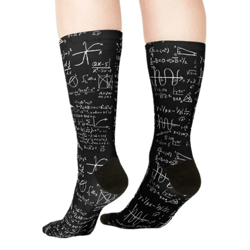 

Women's socks kawaii Black and white Karl Marx Printed Socks Woman harajuku Happy Funny Novelty cute girl gift Socks for women