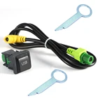 USB-Кабель-адаптер для Volkswagen RNS315, кнопка переключения для Volkswagen GOLF Passat CC RCD510