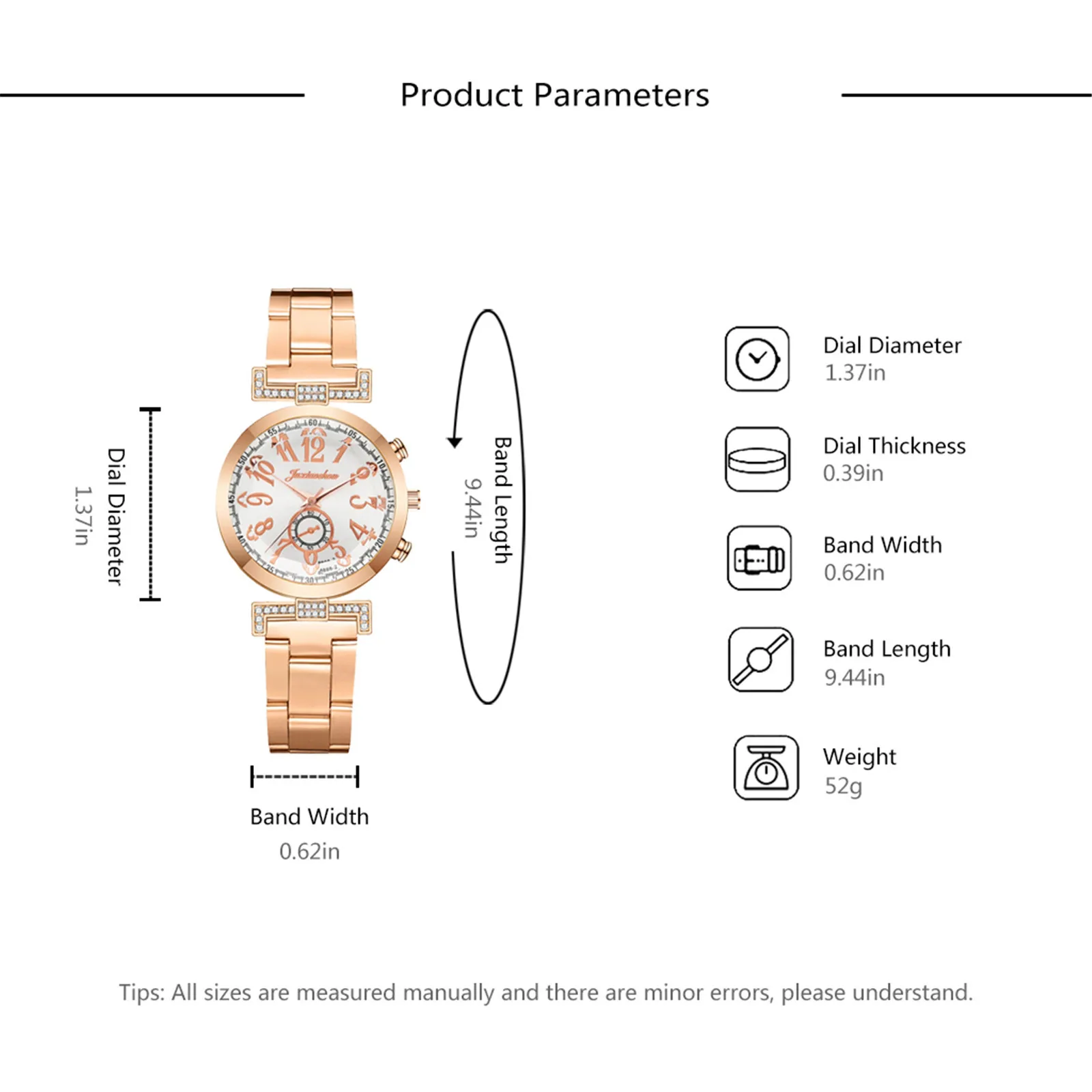 

Luxury Simple Rose Gold Women Casual Watch Unique Quartz Business Dress Watches For Female Multicolor Office Lady Clock Watch#22