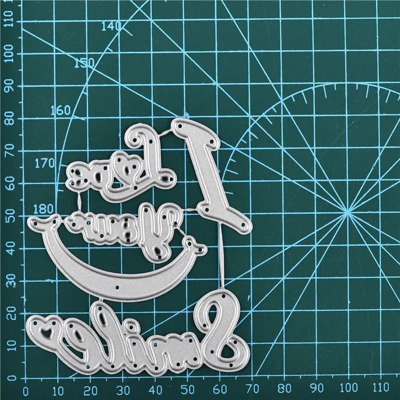 DIYArts Я люблю, когда ты улыбаешься матричные ножи для резки металла буквенные шаблоны для самостоятельного скрапбукинга альбом бумажная карточка декоративное ремесло новое.
