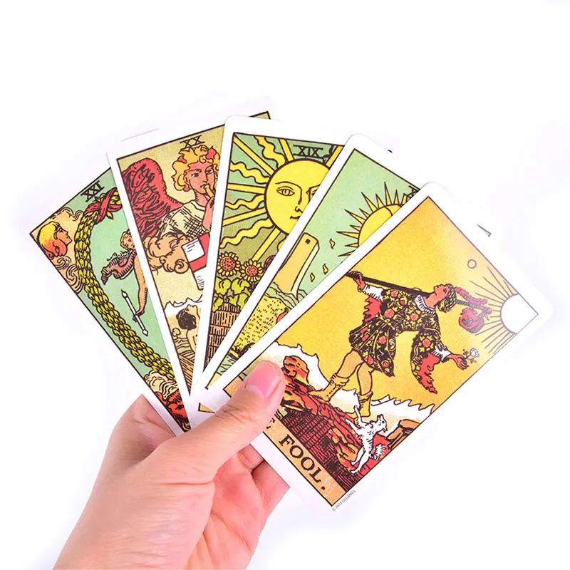 

The Original Rider Waite Tarot Deck Full English Tarot Cards Game Board Game
