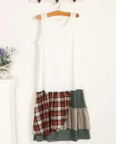 Милое летнее винтажное платье в стиле девушки Мори преппи женское повседневное