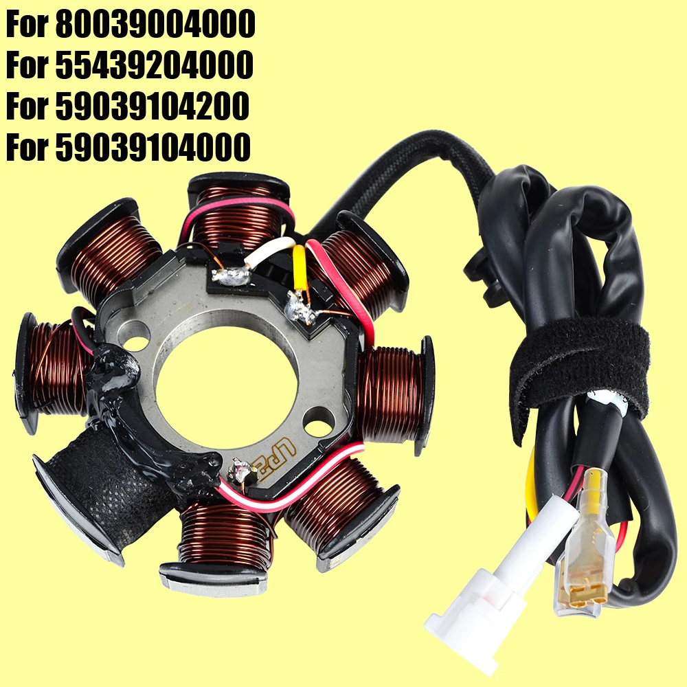 

Stator Coil for KTM 250 300 400 450 520 525 530 610 XCF-W XC-F EXC-F XC XC-W EXC EXC-R SMR SXF SXS XCR-W EXC-G SX MXC MXC-G