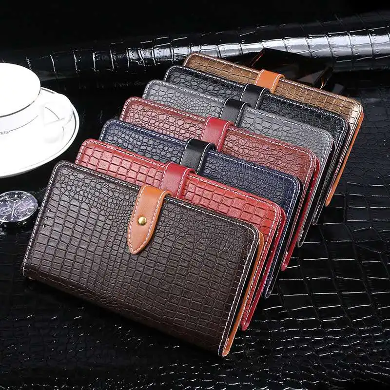 

Case For Xiaomi Redmi 9C Case Cover Crocodile Grain Flip Leather Case For Xiaomi Redmi 9C Cover funda