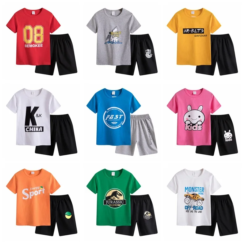 Костюм с шортами для мальчиков от 6 до 12 лет|Комплекты одежды девочек| |