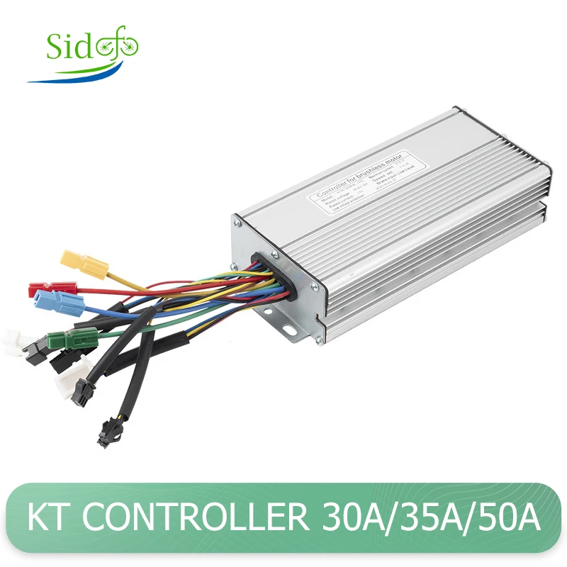 Ebike KT Controller 36V/48V 30A/35A/50A Square Wave Controller for 1000W/1500W/3000W Motor Electric Scooter Bicycle Parts