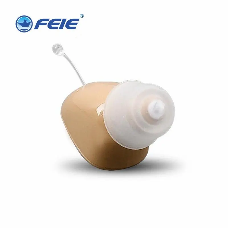 S-2A One Pair MicroEar Mini CIC Hearing Aid 2 Pieces Invisible Digital Aids Rechargeable Amplifier For Both Ear | Красота и здоровье