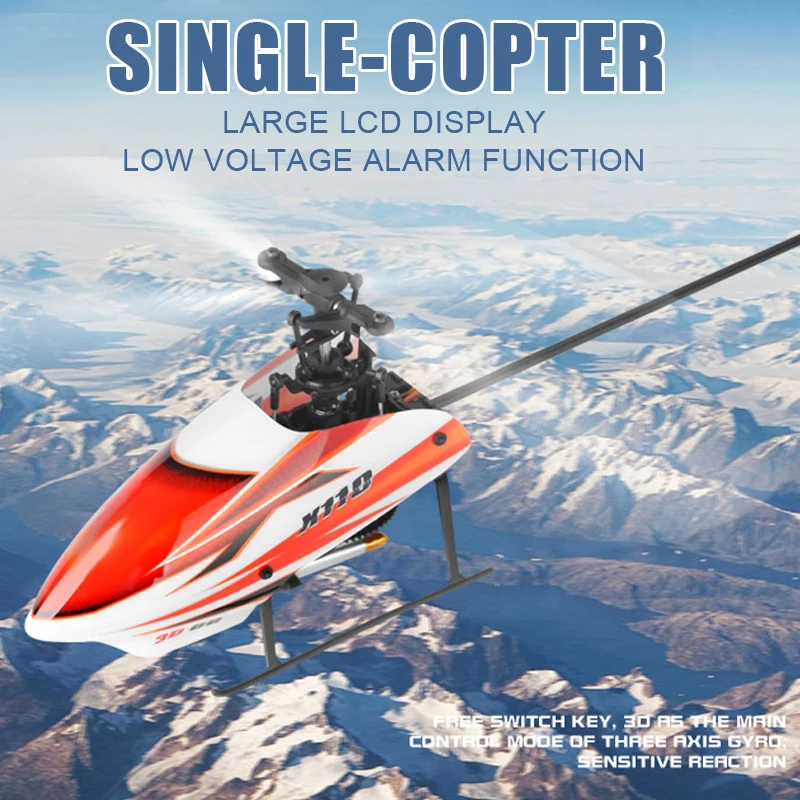 

New Wltoys XK K110 6CH RC Helicopter 3D6G System Brushless Motor Remote Control Toy Airplane for Adult Kids SCI88