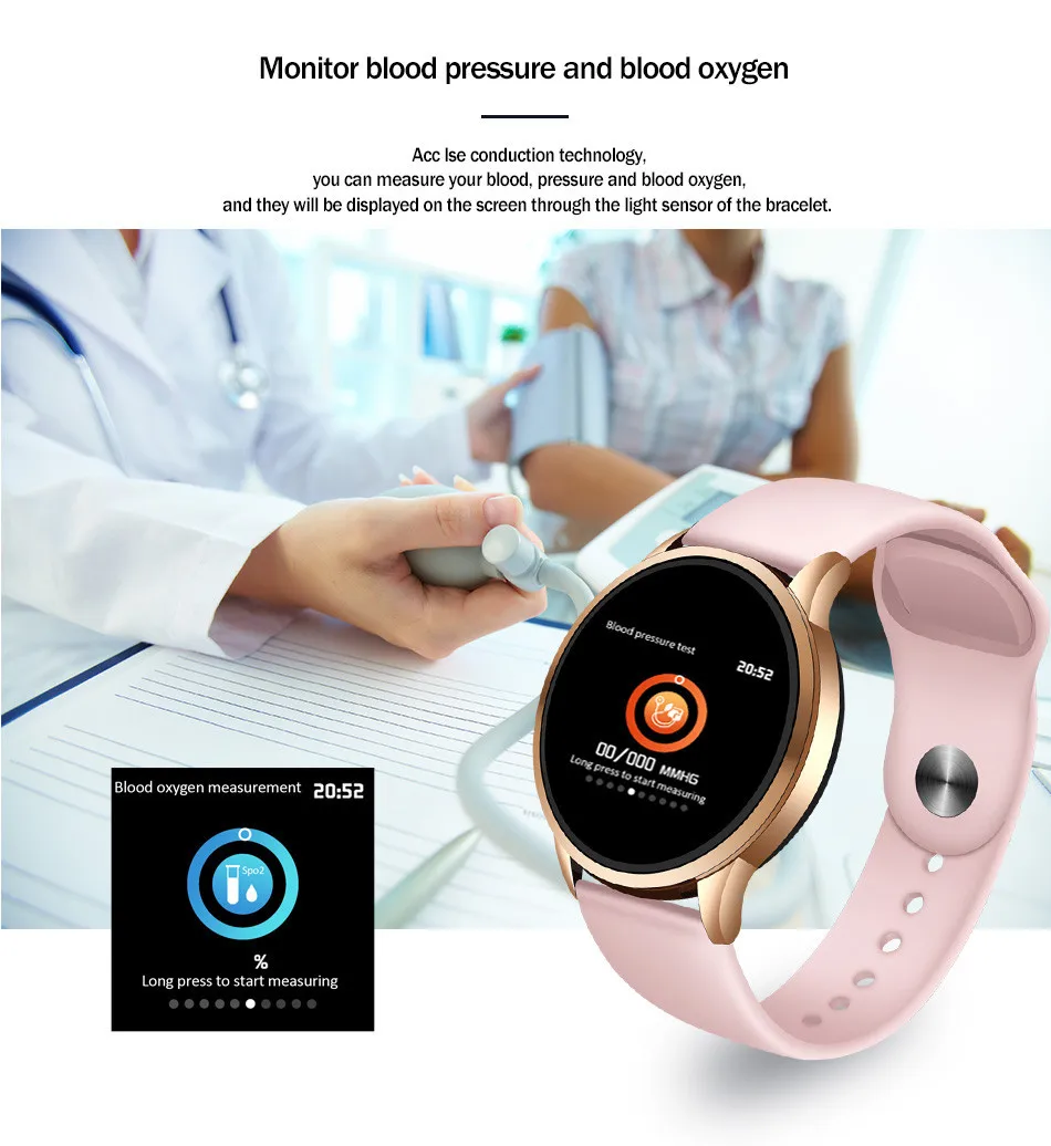 LIGE fitness tracker smart watch Waterproof Sport For IOS Android phone Smartwatch Heart Rate Monitor Blood Pressure Functions